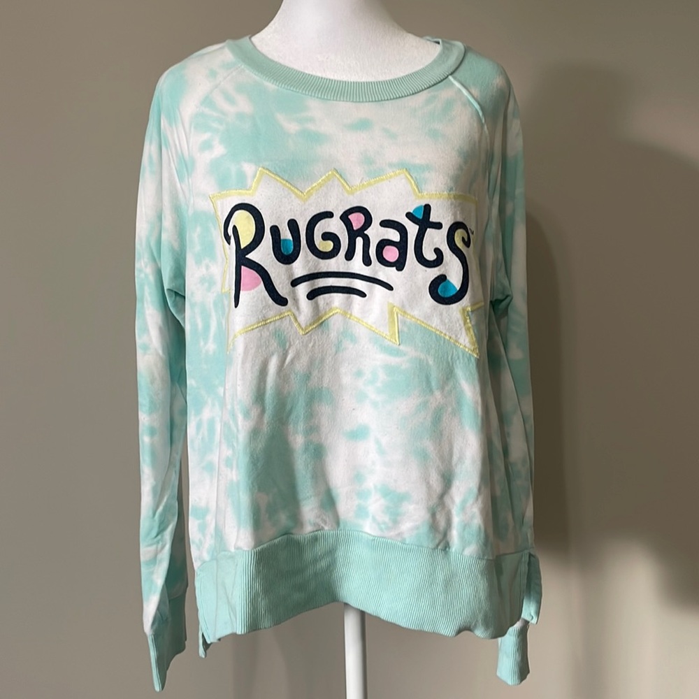 Rugrats tie dye sweatshirt size L